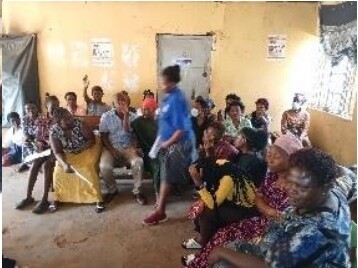 Community circle session