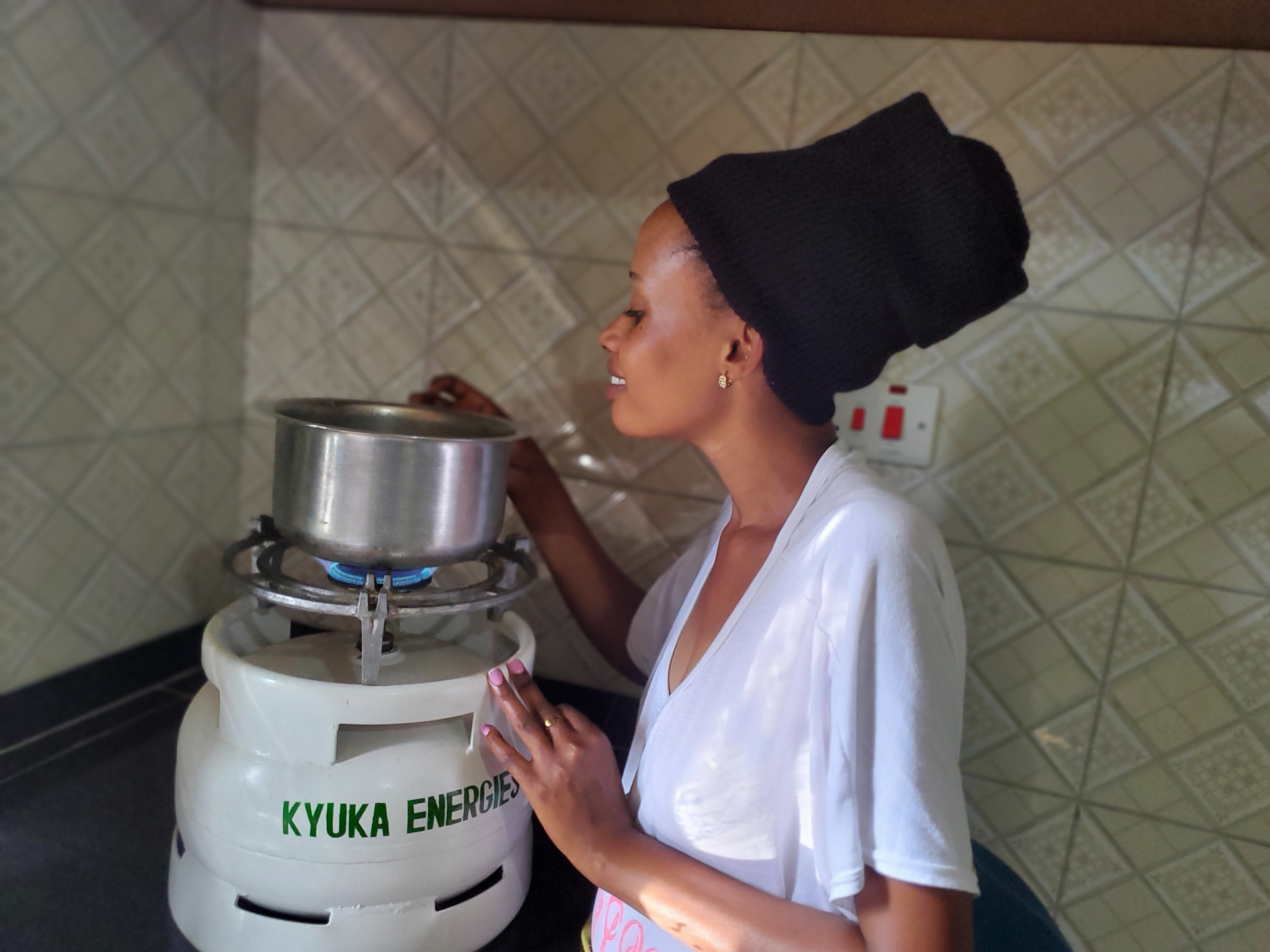 Cooking with LPG
